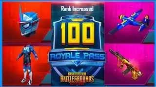 SEASON 13 ROYAL PASS 735 UC RP RANK 100 ( PUBG MOBILE )