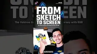 From Sketch to Screen - The Vakiraa Universe Logo Design Journey with RKR | EP.1 | @vakiraauniverse
