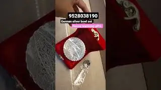 house warming German silver bowl set,,, return gift's,,,