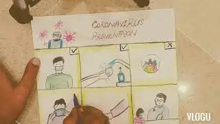 #Covid-19 #qurantine #CoronaVirus #Drawing Coronavirus prevention chart Drawing...Step by Step