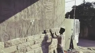 Amezing look stone 🪨 marble fitting work 