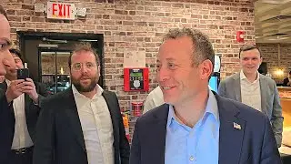 Exclusive Interview with Josh Gottheimer, Running for NJ Governor, at Fried's Restaurant in Lakewood