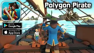 Pirates Polygon Caribbean Sea Gameplay (Android,IOS)