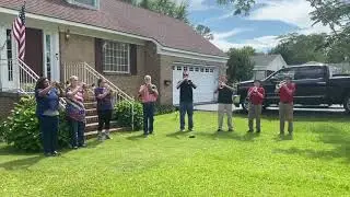 Gene and Cheryl Clarke, Tony Cooke, James and Kory Boyett, Drew and Nathan Norman, Ella Davis Taps