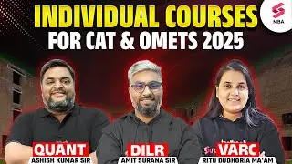 Resolution Batch for CAT & OMETs 2025 | Individual Courses | Quant | DILR | VARC | Amit Surana