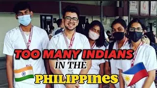 WHY TOO MANY INDIANS 🇮🇳IN THE🇵🇭 PHILIPPINES#philippines #filipino #viral #students #india