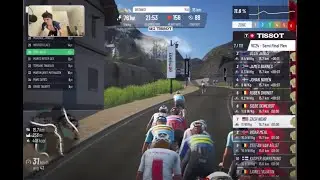 20th in the 2024 UCI Cycling eSports World Championships - Semi Final LIVE