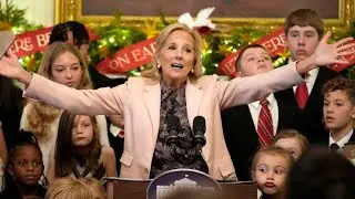 Jill Biden comments on Joe Biden pardoning Hunter Biden