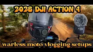 DJI OSMO ACTION 4 WITH WIRELESS MIC SETUP || Best Mic For DJI || #micmini #action4 #diamondridersaj