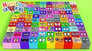 Counting Numberblocks on Box Level 2 | Learning Numbers 1 to 100 for Kids