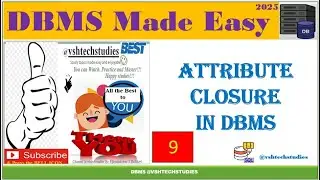 Attribute Closure in DBMS | Database Management System