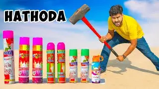 Breaking Holi Spray Can - Shocking Result 😨