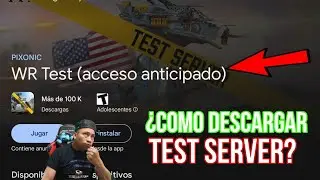 &iquest;como DESCARGAR TEST SERVER? paso por paso para descargarlo tan f&aacute;cil y sencillo | War Robots WR
