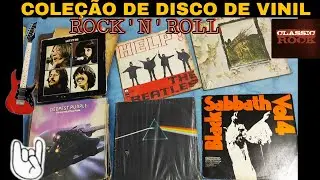 Coleção de discos de vinil Rock and Roll / Fred Toys