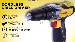iBell VORMIR Drill machine unboxing/ Charging vali Drill machine 