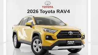 Обзор пикапа Toyota RAV4 2026 года &mdash; самый умный компактный грузовик будущего! 🚙💪