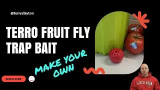 Terro Fruit Fly Trap Solution - DIY