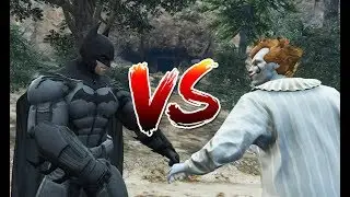 Batman VS Pennywise - Ultimate Battle (GTA 5)