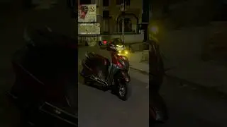 Honda Activa 🔥Modification fog light installation #shortsfeed #foryou #ytshorts #yt #ytviral#activa