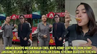 Amanda Manopo Ngidam Minta Cimol, Kenny Austin Gercep Beli Satu Gerobak Sekalian dibawa ke Rumah
