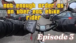 Not enough orders as an Uber Eat rider. #ubereat #justeat #deliveroo #delivery #courier