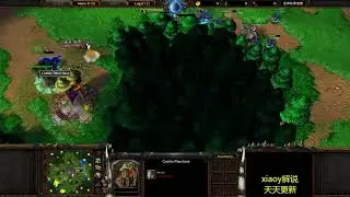 终极形态的三英雄 魔兽争霸xiaoy解说focus 玉米