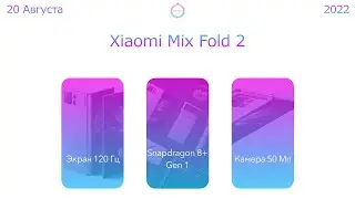 Xiaomi Mix Fold 2 - новый флагман
