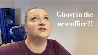Strange sounds in the new office... (Craft Box Studio Vlog)