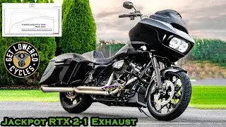 Fuel Moto Jackpot RTX 2-1 Exhaust Sound Clip & Dyno Numbers - 2020 Harley Road Glide