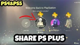 *NEW* How To SHARE PS Plus Account! | UPDATED 2022 (PS4/PS5)