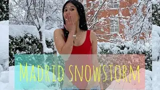 MADRID MASSIVE SNOWSTORM