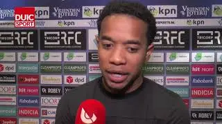 Urby Emanuelson na afloop van Willem II - FC Utrecht