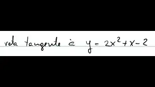 [C&aacute;lculo 1] Exerc&iacute;cio resolvido - Reta tangente