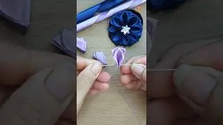 Easy Ribbon Flower DIY | Perfect for Hair Accessories