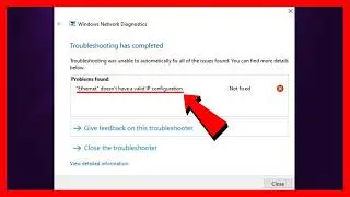 How to Fix Ethernet Doesn't Have a Valid IP Configuration (2026 FIX)