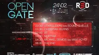 Open Gate: BT & Christian Burns - 24 февраля 2017 - Москва - Video 2