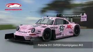 ck-modelcars-video: Porsche 911 SVRSR Hoonipigasus #43 Pikes Peak 2022 Ken Block 1:18 Spark