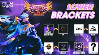 DADS N SONS VS IGN | LOWER BRACKETS | LEGENDS UNLEASHED S3 | MOBA LEGENDS 5V5