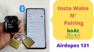 boAt Airdopes 131 Bluetooth Pairing Time test