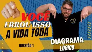 Diagrama Lógico - Você errou isso a vida toda! - Questão 1