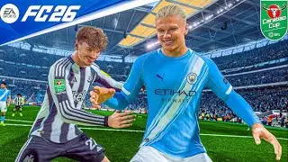 Manchester City vs Newcastle | Carabao Cup 🔥 | FC 26 PS5