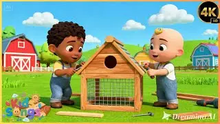 Kids Enjoy Build Chicks House Song For Kids | Kids Tune