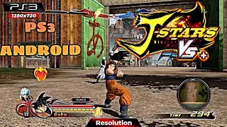 J-Stars Victory VS playstation3 /RPCSX emulator android 