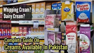 All About Whipping Creams | Dairy, Non-Dairy, Whipping & Cooking Creams Available In Pakistan