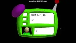 Baldi's Math Bash