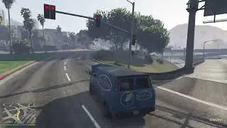 stealing the van and  smoke gas  for robbery jewelry store  part 9 gta v