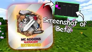 UPDATE MC Addons Manager Screenshot Shared By Devs! First Look at New Beta!