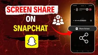 How to Share Screen on Snapchat Call with Audio on Android | Enable Screen Sharing