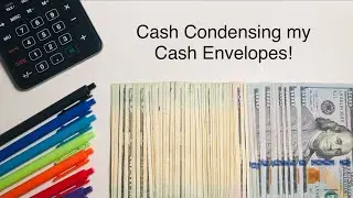 Cash Condensing my Cash Envelopes! January 2026