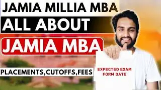 Jamia Millia Islamia MBA 2026🔥Fees, Cutoff, Placement & Admission Process 😲Worth It?